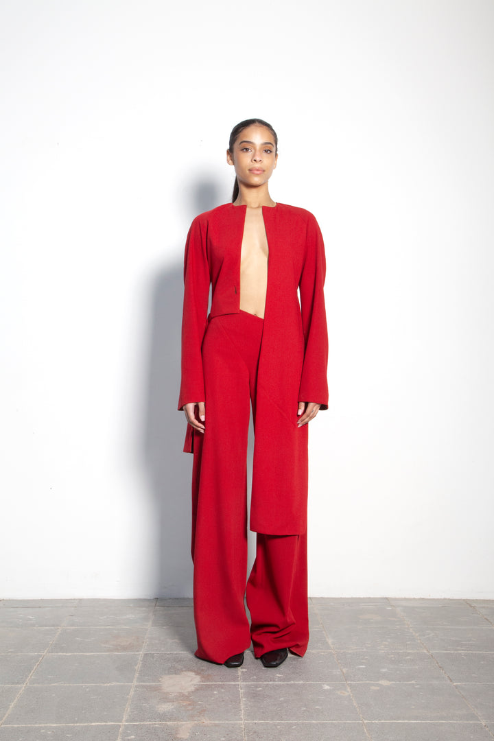 OCTOPUSSY JACKET RED